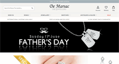 Desktop Screenshot of demarsacjewellers.com